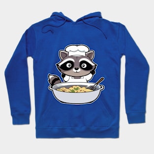 Raccoon Cooking Hoodie